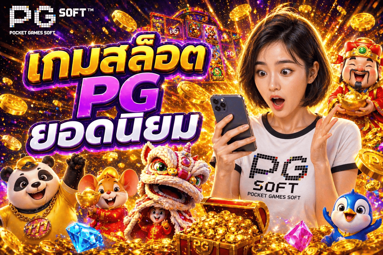 เกมสล็อต PG ยอดนิยม